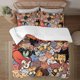 thumbnail image 1 of Lumberjanes 3-Piece Bedding Set For Kids Boys Girls Adult Cartoon Warm Cute Fashion Holiday Present Gift Bed Sheets, 1 of 5