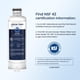 thumbnail image 4 of Filtros de agua para refrigerador GLACIER FRESH DA97-17376B (paquete de 3), 4 of 9