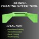 thumbnail image 3 of Framing Tools CADDY Stud Master, herramienta espaciadora de marcos de 16 pulgadas, 3 of 6