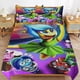thumbnail image 1 of x175 Inside Out 2 Bed Duvet Cover Microfiber Bedding Sets 3D Printed Lightweight 3 Piece Comforter Sets, 1 Duvet Cover And 2 Pillow Shams for Kids Boys Girls 79"x90" jn175, 1 of 5