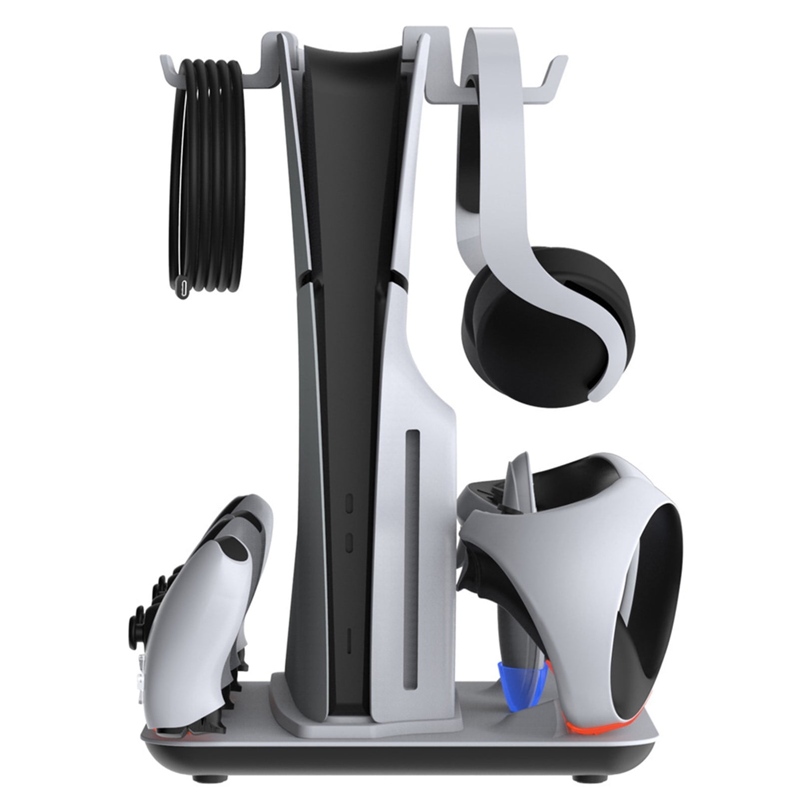 Soporte Refrigerado Con Cargador Aaronmei Para Ps5 Digital Y De Disco