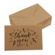 thumbnail image 2 of 20pcs Kraft Paper Gracias Las Tarjetas De Notas Con Sobres Para El Saludo De Navidad # 9, 2 of 3