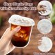thumbnail image 3 of Vaso de Bebida Haawooky 355 ml Pack de 60 con Tapas de Sorbo sin Pajilla, 3 of 7