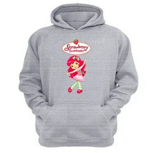 Genérico - Poleron Canguro Frutillita Gris Claro Talla Xl Unisex