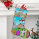 thumbnail image 2 of Pet Simulator Tema: Calcetines de Navidad, fino lino blanco para colgar en escaleras y chimenea, decoración navideña para el hogar, regalo de Navidad. 45cm × 32cm, 2 of 5