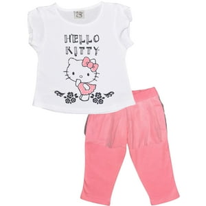 Pijama Niña Hello Kitty Blanco 3