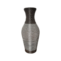 Genérico - Florero Jarrón Decorativo Tejido Moderno 60 Cm M6