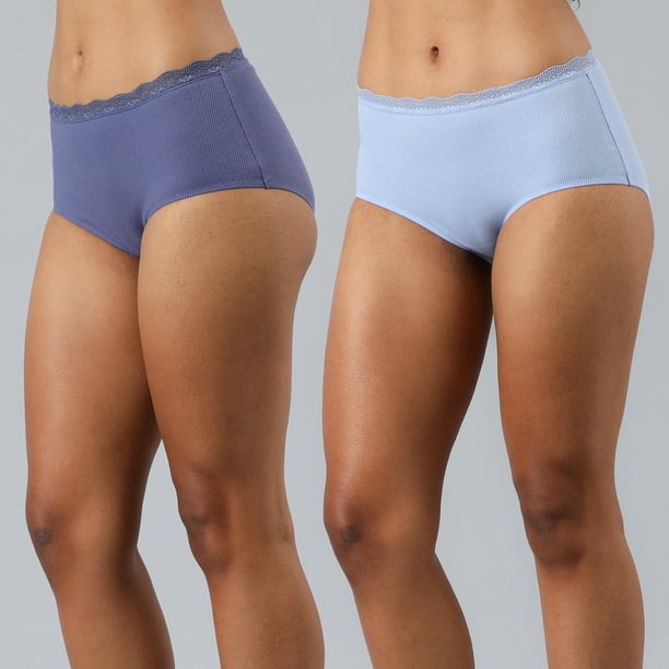 Pack 2X Calzon Maxi Bonded Flores Mujer 25498-238