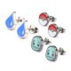thumbnail image 1 of Pendientes Body Vibe Pokemon Squirtle Poke Ball con forma de gota de agua, 1 of 2