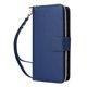 thumbnail image 1 of Funda Cartera con Cremallera y Correa para Samsung Galaxy A56 Soporte y Tarjetero Azul, 1 of 6