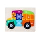 thumbnail image 4 of Juguete Rompecabezas De Madera Juguete Preescolar Bloques Montessori Para Niños Niño Niña Coche Para Niños, 4 of 5