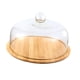 thumbnail image 3 of Cubierta De Vidrio Nórdico Bandeja De Servicio Cúpula Cloche Almacenamiento Soporte Para Pasteles Plato Para Pan, 3 of 3
