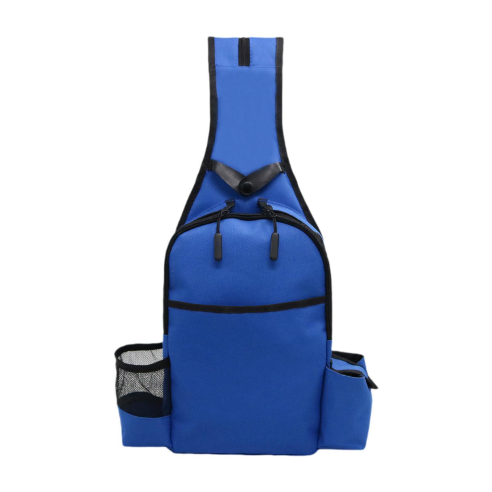 Magideal - Pocket De Tenis, Mochila De Tenis, Elegante, Portadora Resistente Para Hombres Y Mujeres, Bolsa De Lucha, Mochila De Bádminton Para Murciélagos De Bád Azul