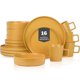 thumbnail image 1 of Juego de Vajilla Stone Lain de 16 piezas, color amarillo, para 4 personas, 1 of 8