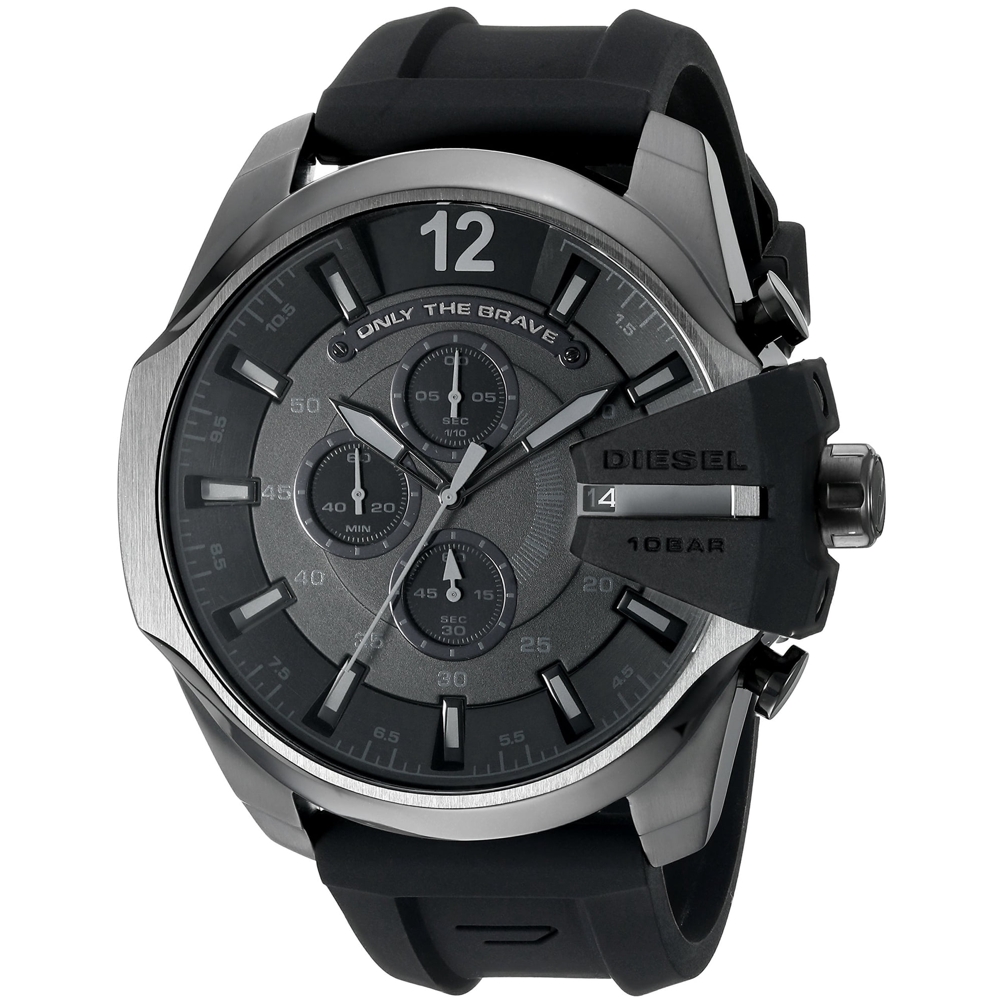 Reloj Cronógrafo Diesel Mega Chief Para Hombre Dz4378 51 Cm