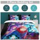 thumbnail image 5 of Jujutsu Kaisen Bedding Set Duvet Cover Comfortable and Lightweight Cartoon Bedding 3 Piece Bed Set, 5 of 5