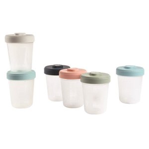 Beaba - Envase De Conservación Clip, 6 Uds, 250 Ml