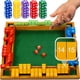 thumbnail image 1 of Juego Shut The Box De Madera Para 4 Jugadores Con 15 Dados, 1 of 9