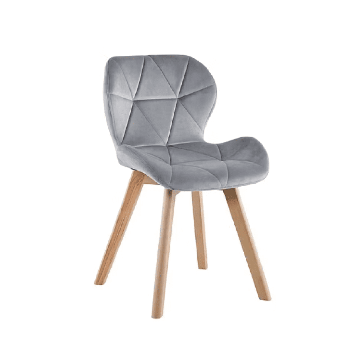 Habita2 Chile - Silla Velvet Gris