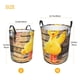 thumbnail image 5 of Big Bird Cesta de lavandería de gran capacidad redonda con asa, bolsa para ropa sucia plegable, almacenamiento para dormitorio, baño y lavadero 44x35 cm, 5 of 6