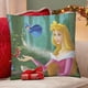 thumbnail image 4 of Bella Durmiente Aurora Princesa Fundas de almohada de terciopelo con tema, regalos de funda de almohada, decoración para el hogar, cojín de lanzar, regalo de cumpleaños para fans y parejas.66*66cm., 4 of 6