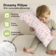 thumbnail image 4 of Almohada para niños pequeños KeaBabies Buddy 25 × 46 cm Algodón orgánico, 4 of 9