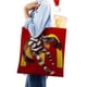 thumbnail image 4 of Hamburglar Bolso de tela con estampado de lienzo para mujer, bolsa de compras reutilizable y estética, con cremallera interior, regalo para mujer,40*40cm., 4 of 6
