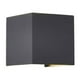 thumbnail image 1 of Aplique LED Cuadrado 6w Negro, 1 of 3