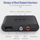 thumbnail image 4 of Receptor de audio Bluetooth 5.2, unidad flash USB, RCA de 3,5 mm, auxiliar, USB, adaptador inalámbrico de música estéreo con micrófono, 4 of 5