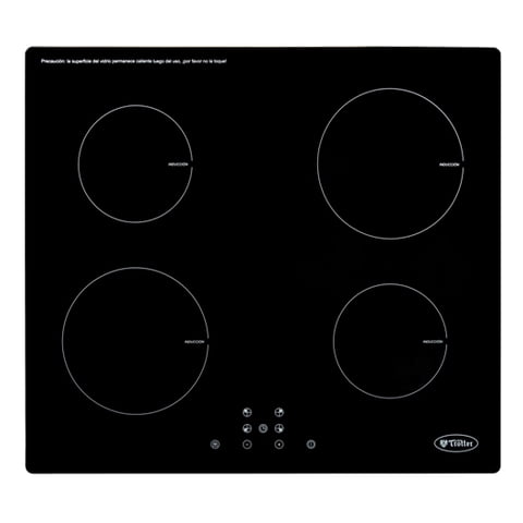 Albin Trotter - Encimera Eléctrica De Inducción 4P Vidrio Templado Negra