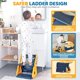 thumbnail image 5 of Asiento Orzbow para aprender a ir al baño 2 en 1 con taburete para niños pequeños, 5 of 7