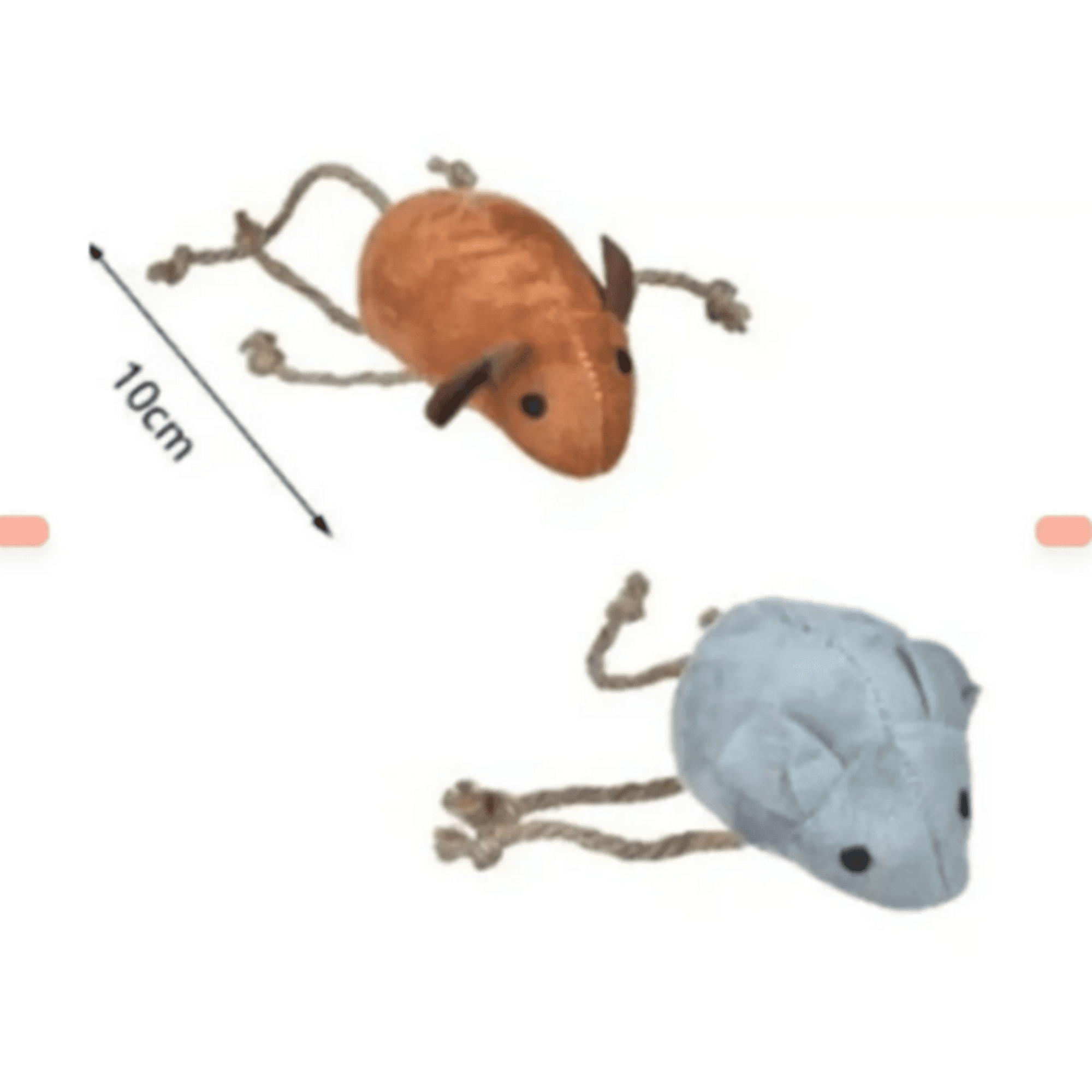 Genérico - Raton De Juguete Para Gato De Peluche