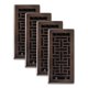 thumbnail image 1 of Rejillas decorativas Floor Register AJH410-RB Oriental de 4 x 10 pulgadas, paquete de 4 unidades, 1 of 9