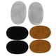 thumbnail image 3 of 3 Pares De Coser En El Codo Ovalado Parches En La Rodilla Jeans Repair Craft Negro Gris Tostado, 3 of 3