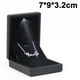 thumbnail image 1 of Caja para exhibir joyas y regalos para cadenas. Inserto extraíble y forro suave. Estuche organizador para collares., 1 of 8