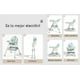 thumbnail image 3 of Silla de Comer Mecedora 2 en 1 LuBabycas Verde, 3 of 7