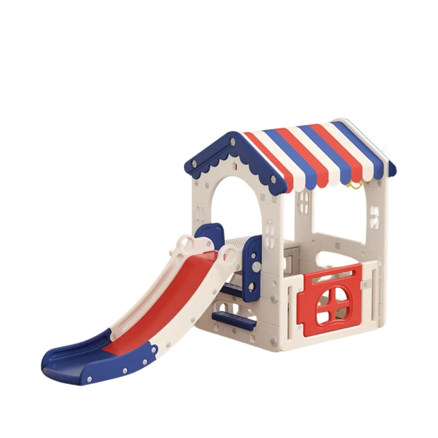 Kivara - Juego Resbalin Tobogan Casa Club Casita Dream Azul