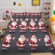thumbnail image 2 of Christmas Gifts Santa Claus Kids Quilt Duvet Cover Set Pillowcase3-Piece Bedding Set, 2 of 5