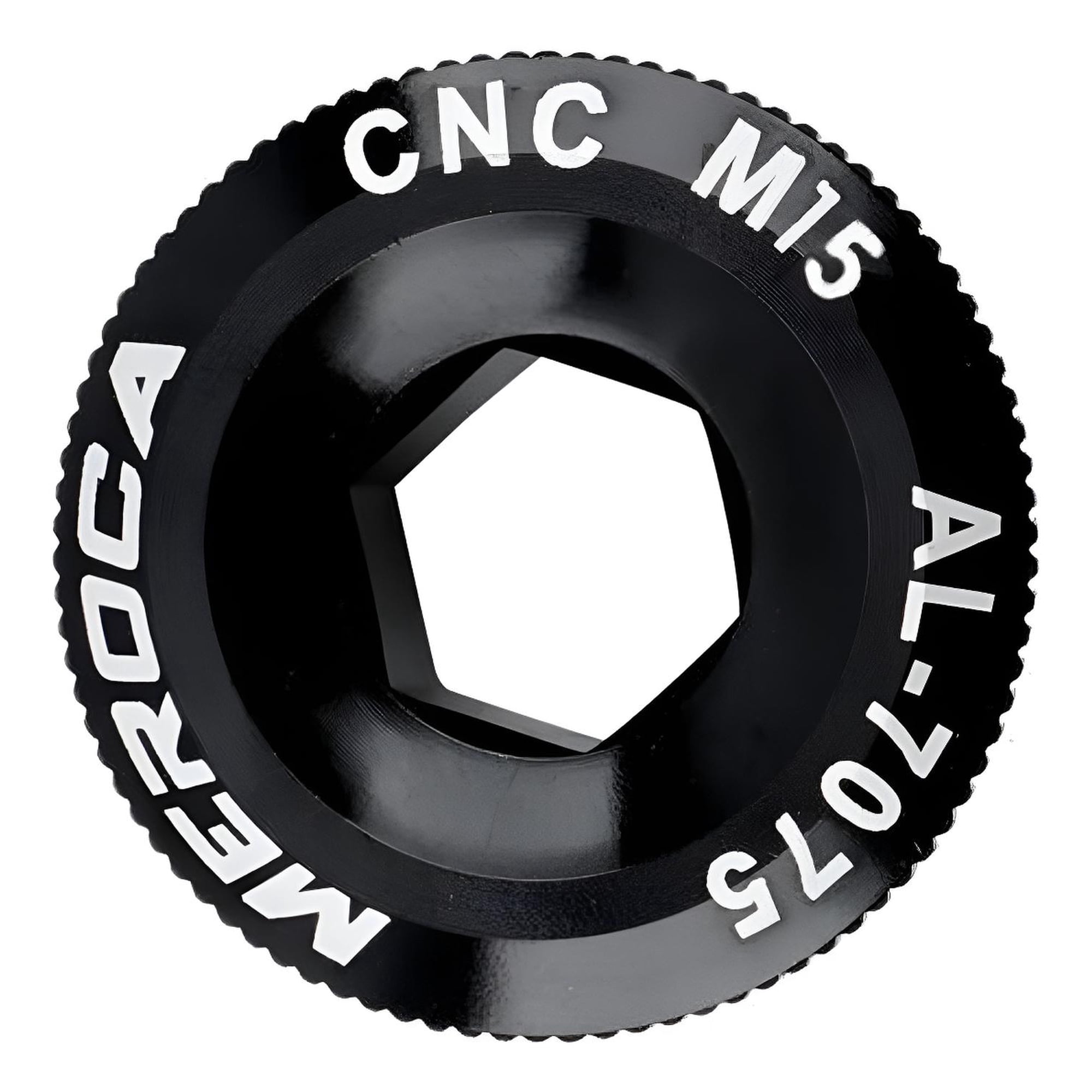 Genérica - Tapa Perno Biela Aluminio Bicicleta M15, M18, M19, M20 Mtb Negro