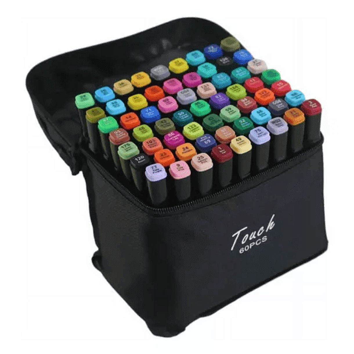 Leonimport - Rotuladores De Doble Punta 60 Colores Diversión Creatividad