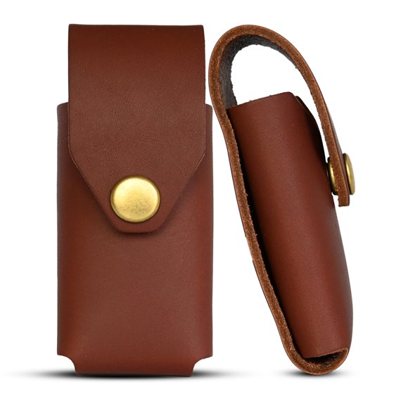 Funda de cuero para multiherramienta American Bench Craft Wave/Plus (marrón)