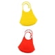 thumbnail image 3 of 2 Baberos De Silicona Para Adultos, Ropa Reutilizable, Protector Para Comer A La Hora De Comer, Rojo + Amarillo, 3 of 6