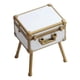 thumbnail image 4 of 1/12 Estuche De Maquillaje En Miniatura Caja Organizadora De Cosméticos Accesorio Plata, 4 of 5