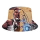 thumbnail image 5 of Cyborg Sombrero bucket para adultos, gorra de protección solar, sombrero de pescador plegable para viajes al aire libre, pesca y actividades de verano, 5 of 6