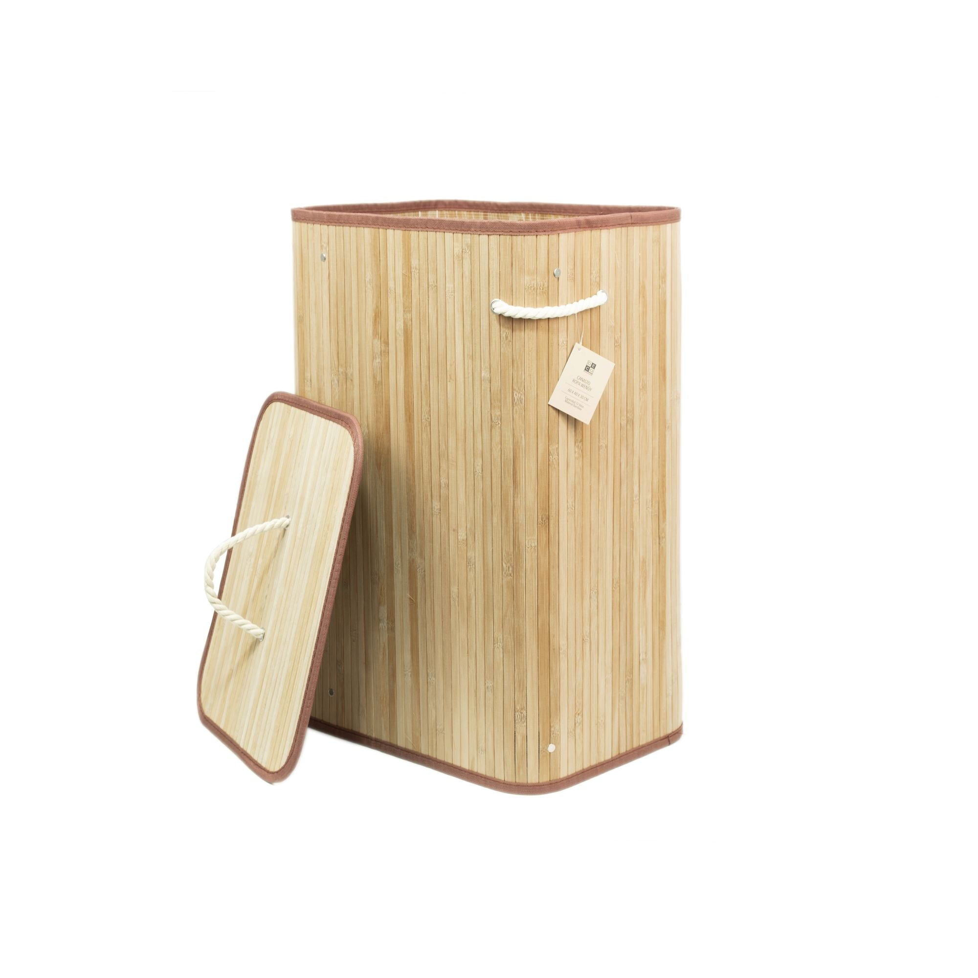 Decoexpress - Cesto Ropa Bambú