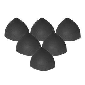 Bothyi - 3 Pares De Insertos De Espuma Para Sujetador, Almohadillas Para Orejas Suaves Y Refrescantes Para Uso Diario, Color Negro