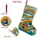 thumbnail image 5 of Patoaventuras Tema: Calcetines de Navidad, fino lino blanco para colgar en escaleras y chimenea, decoración navideña para el hogar, regalo de Navidad.54cm×38cm, 5 of 5