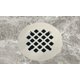 thumbnail image 4 of Cubierta para desagüe de ducha Artiwell de acero inoxidable de 10,8 cm, encastre a presión, 4 of 6