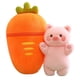 thumbnail image 3 of Almohada De Felpa De Zanahoria Linda Muñeca De Peluche De Zanahoria Para Vacaciones Cumpleaños Año Nuevo, 3 of 3