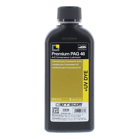 Aceite PAG 46 + Detector de Fugas UV 237ml Errecom